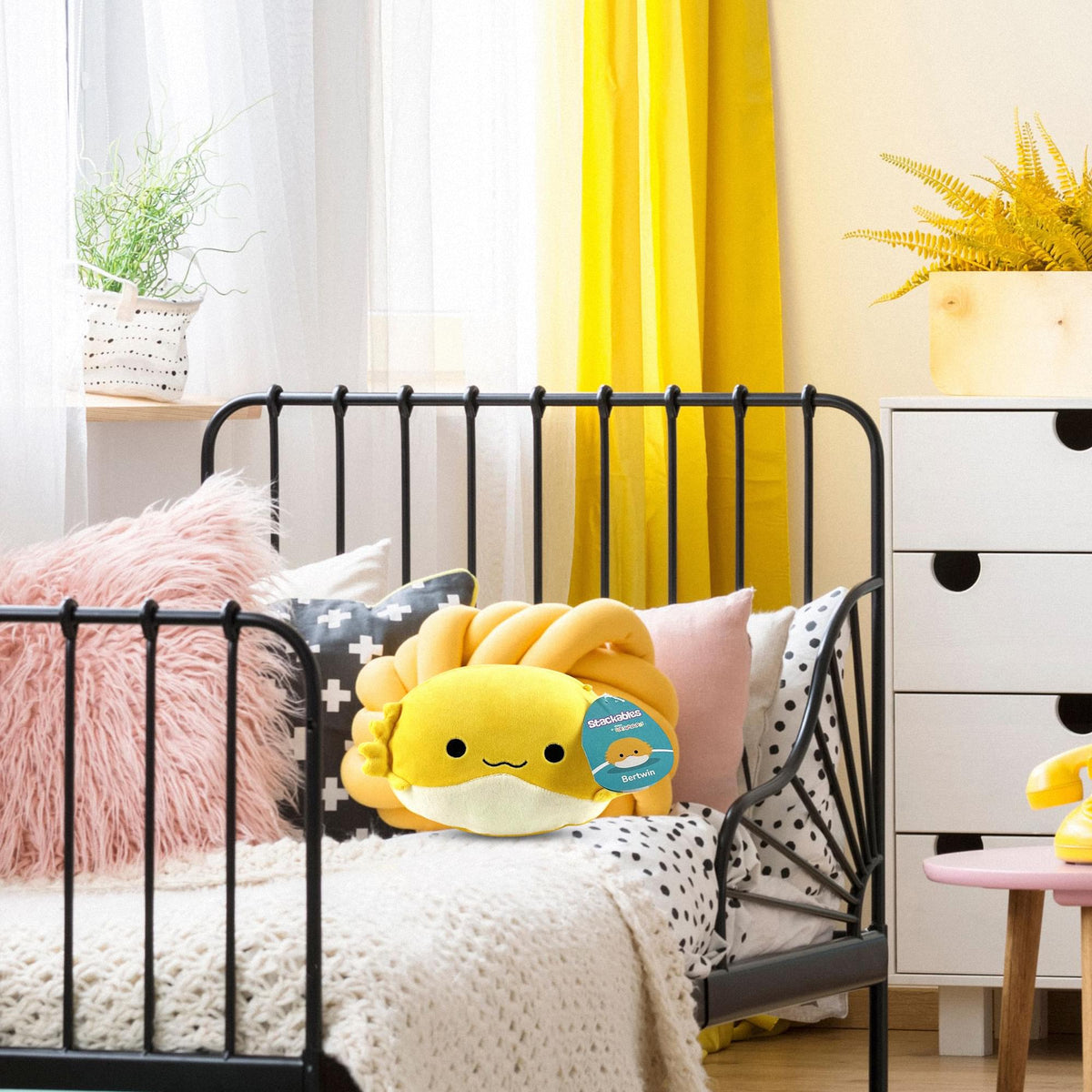Squishmallow 8 Inch Stackable Plush | Bertwin the Dragon