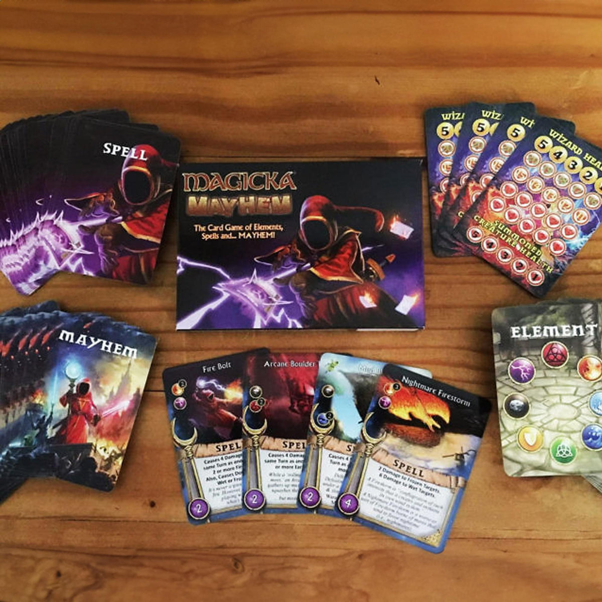 Magicka Mayhem Card Game