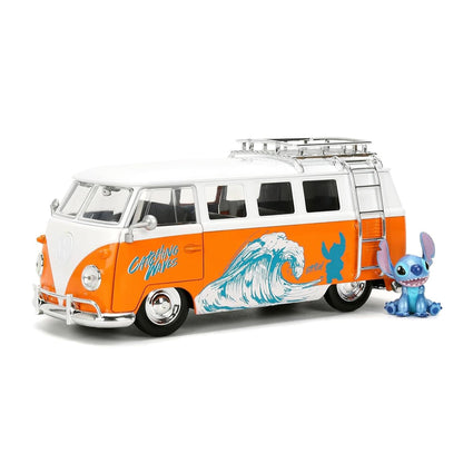 Disney's Lilo & Stitch 1:24 VW Bus Diecast Vehicle with Figure