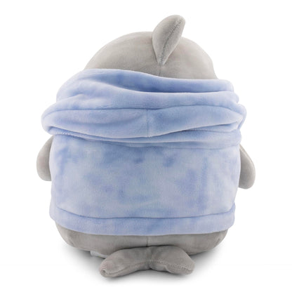 Squishmallows Hoodie Squad 8 Inch Plush | Gordon The Shark