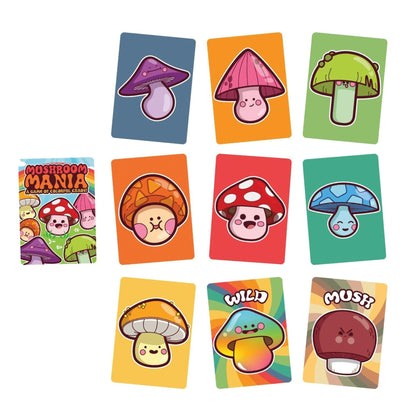 Mushroom Mania Card Game