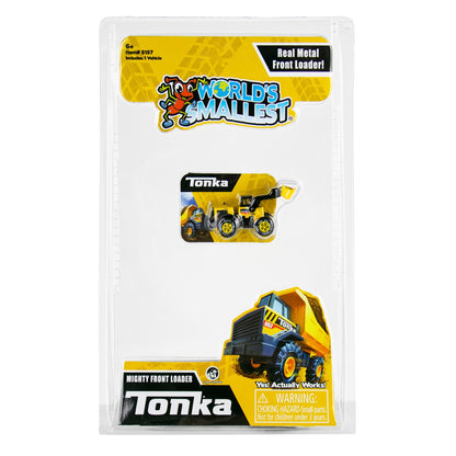 Worlds Smallest Tonka Front Loader