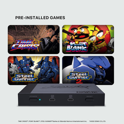 GAIME Time Crisis Ultimate Pack Game Console With Two Lightguns