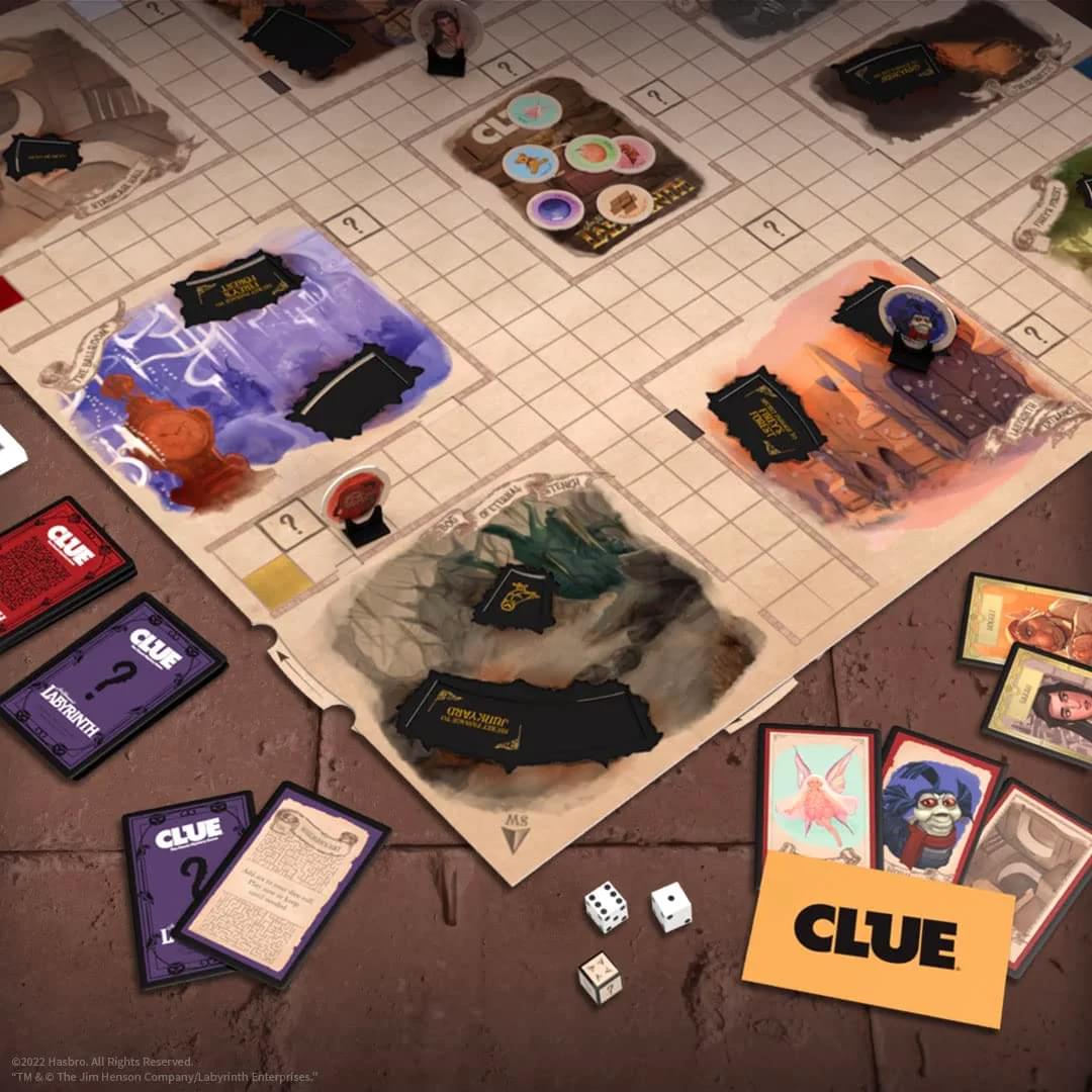 Labyrinth Clue Board Game