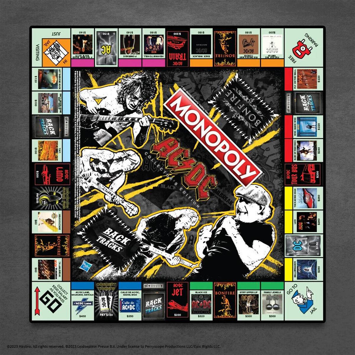 AC/DC Monopoly Board Game