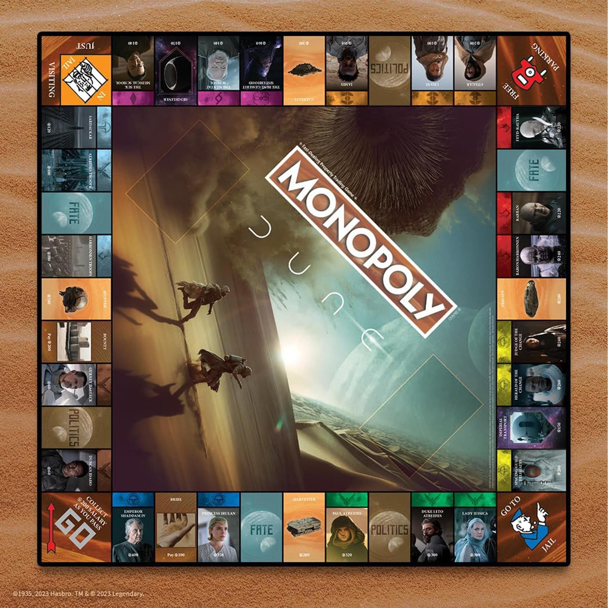 Dune Monopoly Board Game
