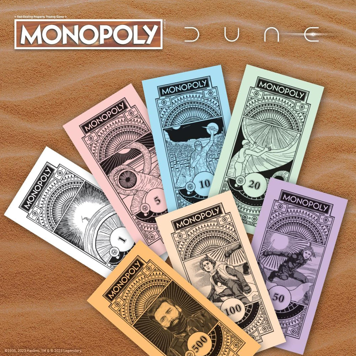 Dune Monopoly Board Game