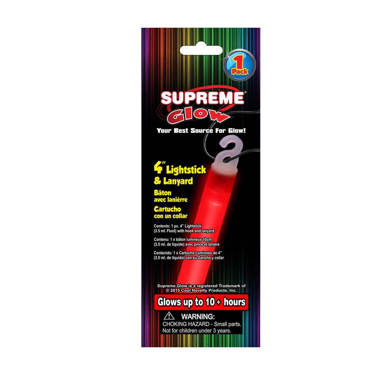 Red 4" Glow Stick